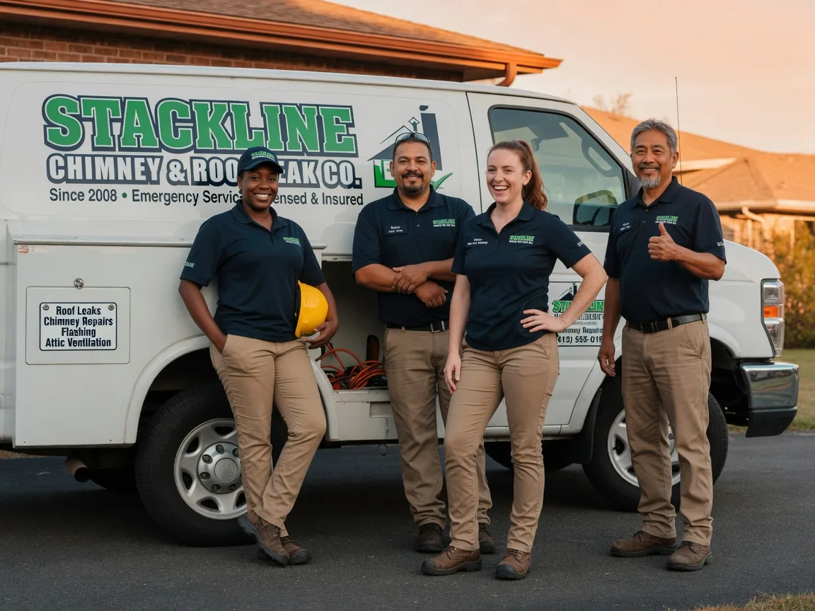 Chimney flashing repair company in Saint Louis, OK